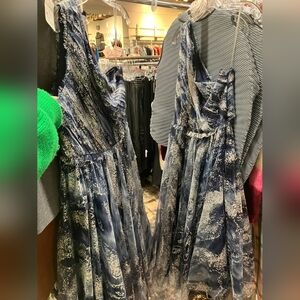Sz 10 and 12 NWT Marchesa Notte sparkling gown